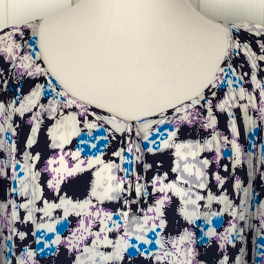 Rose & Rhyme splattered Top - Picture 2 of 7